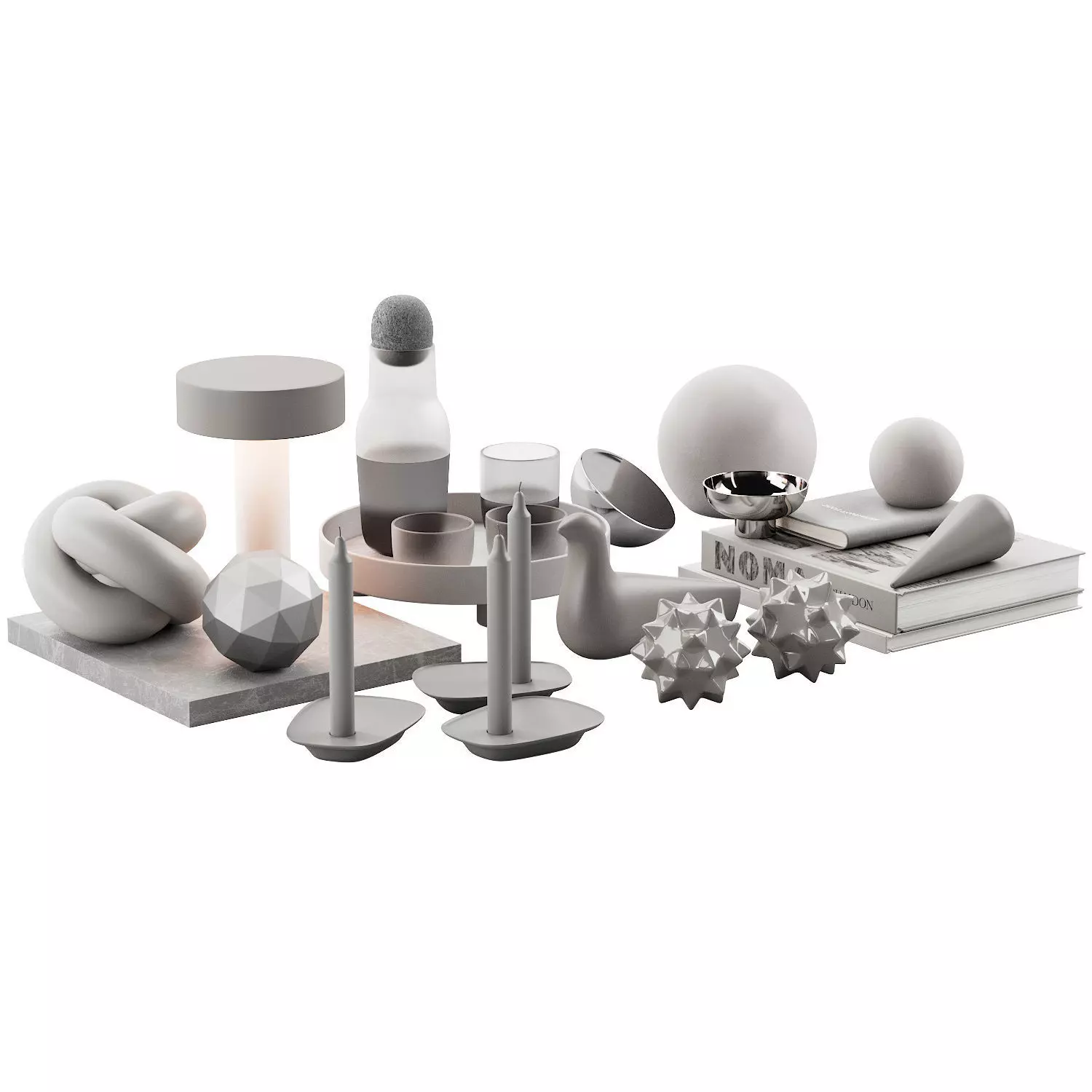 023 GRAY decorative pack PART 1 3D model
