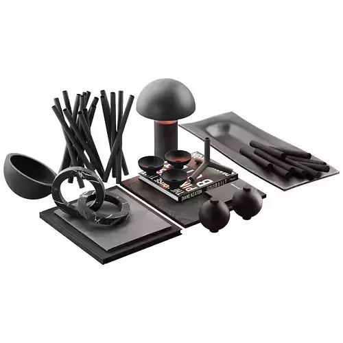024 BLACK decorative pack PART 1 3D model