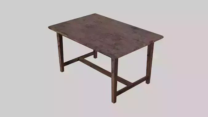 Old wooden table