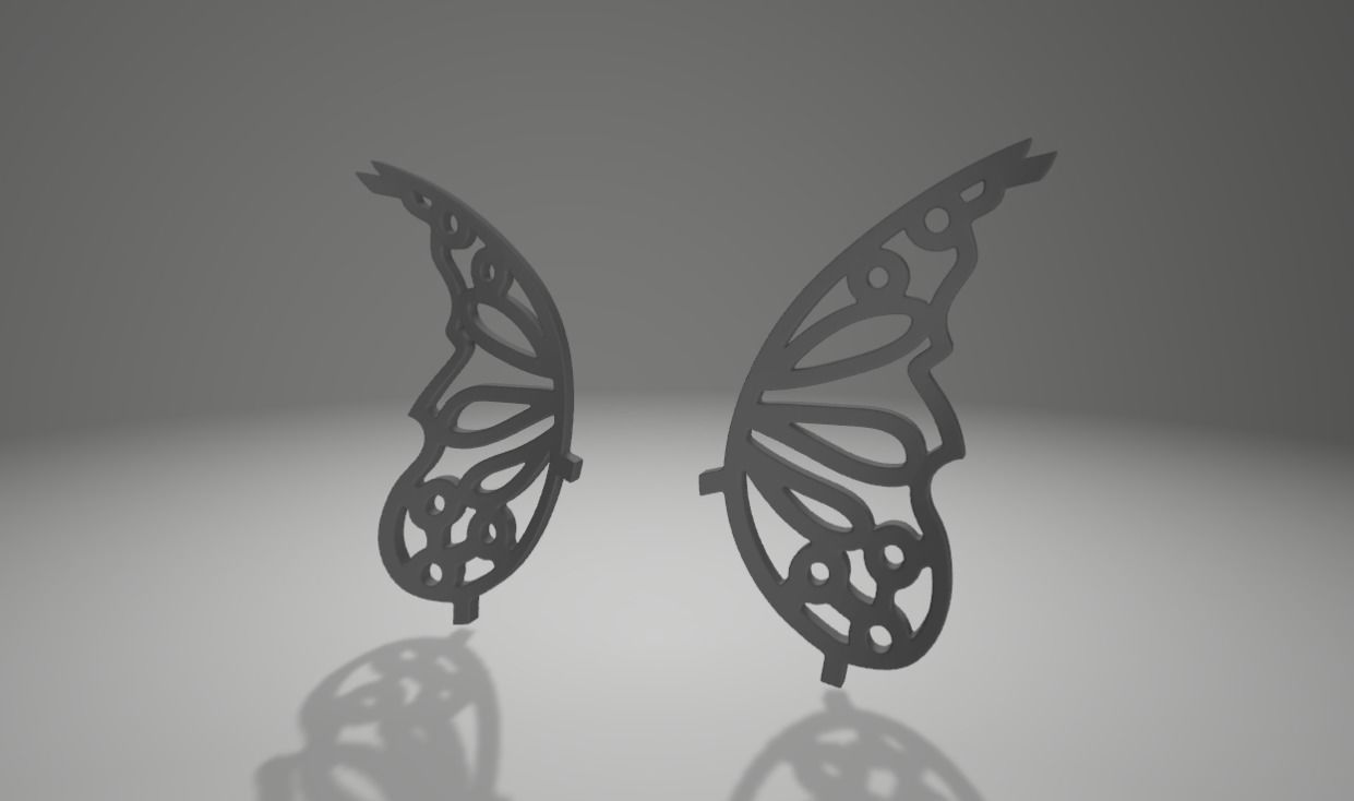 Angel pendant 3D print model_8