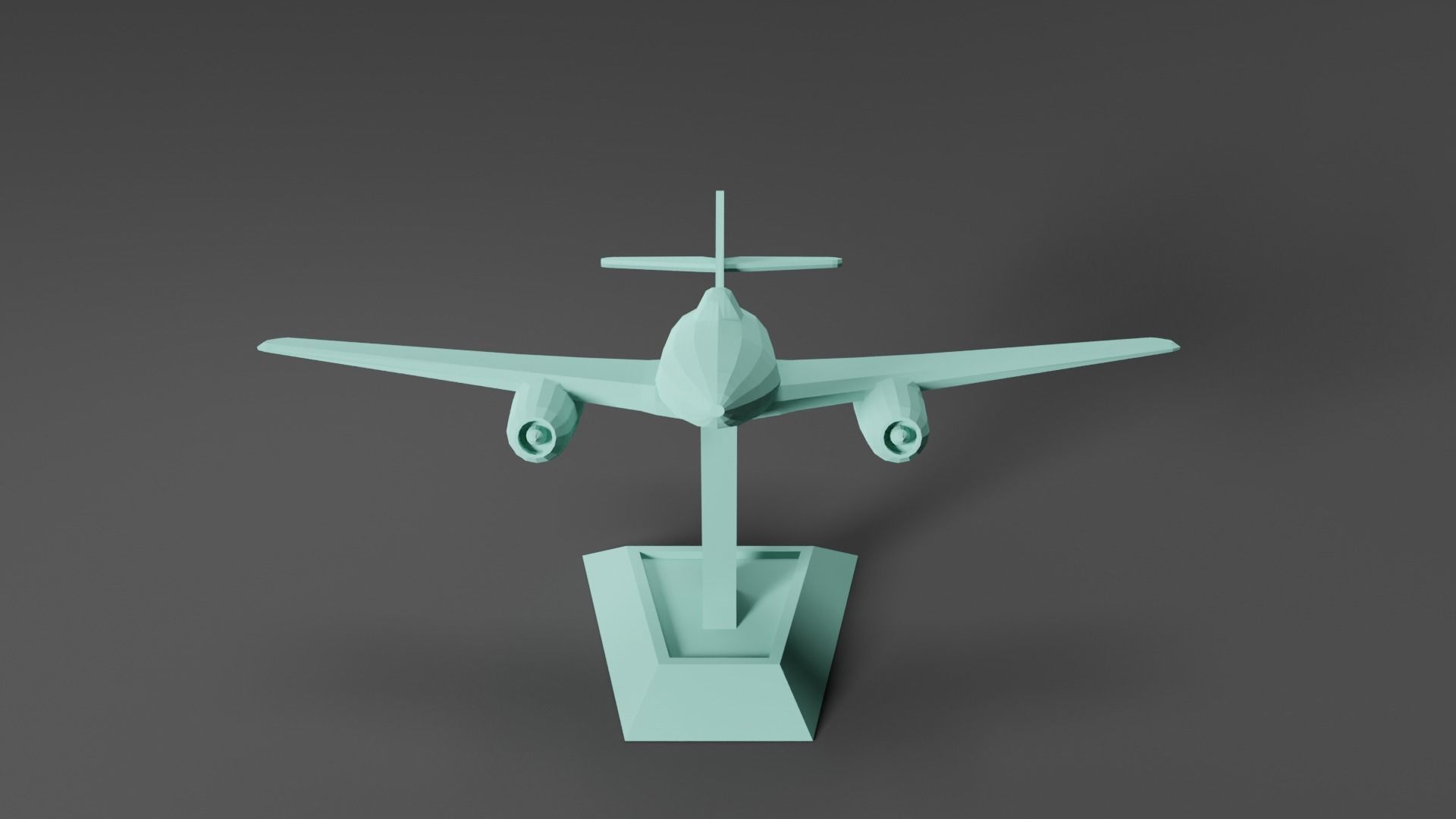 Me 262 Plane  3D print model_5