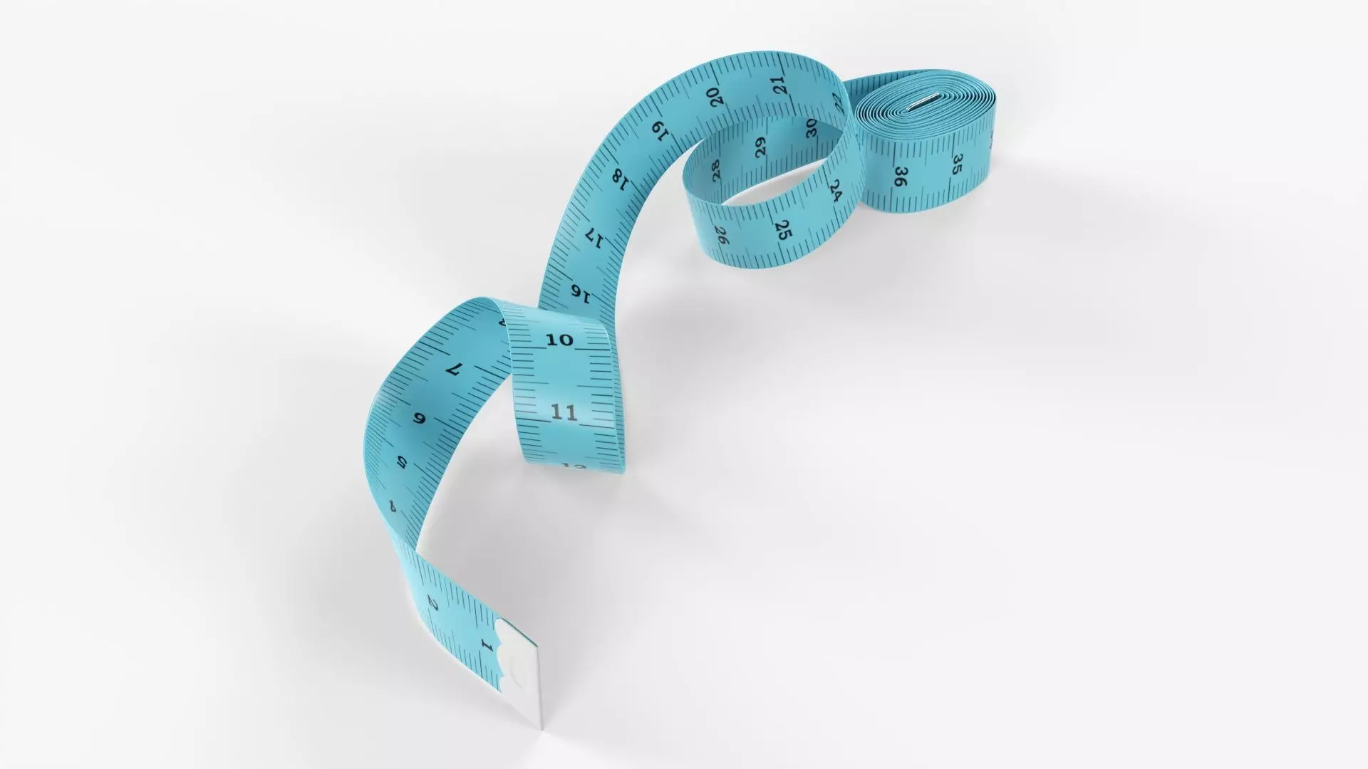 Tailor measuring tape 01 3D model_0