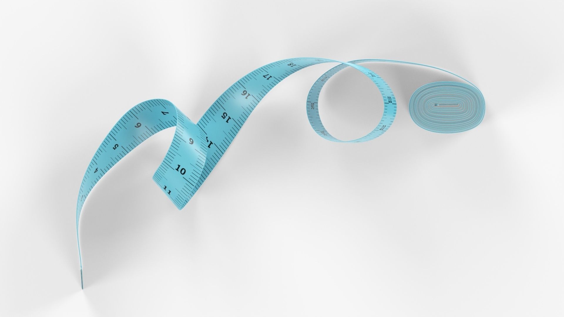 Tailor measuring tape 01 3D model_5