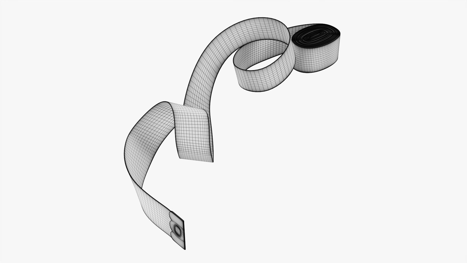 Tailor measuring tape 01 3D model_6