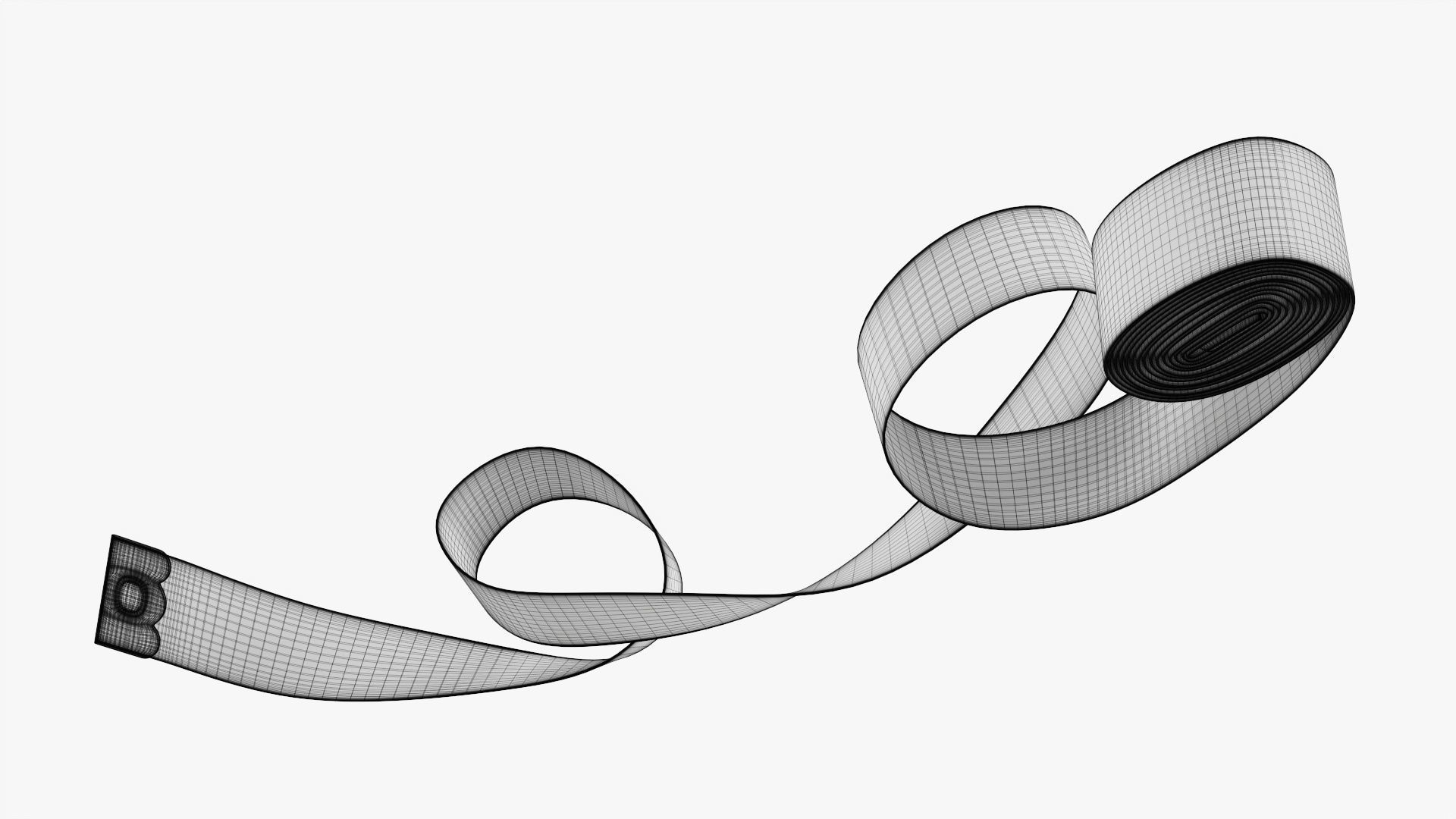 Tailor measuring tape 01 3D model_8