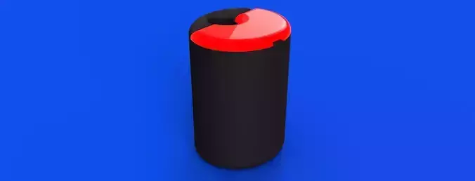 Object holder for scooter 3D print model