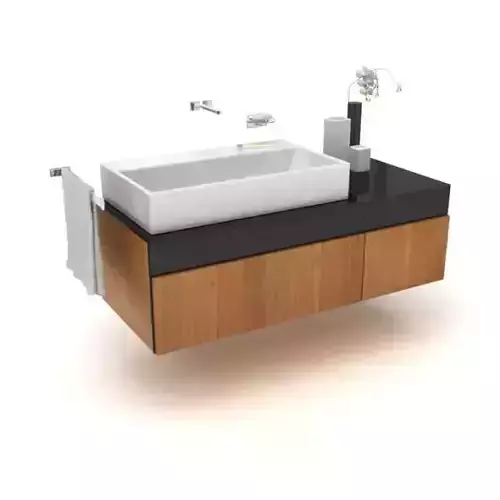 Large Basin Modern Bathroom Sink