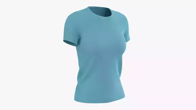 Women t-shirt short sleeve 02 V2