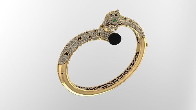 Bracelet 3d jewelry model 3D print model