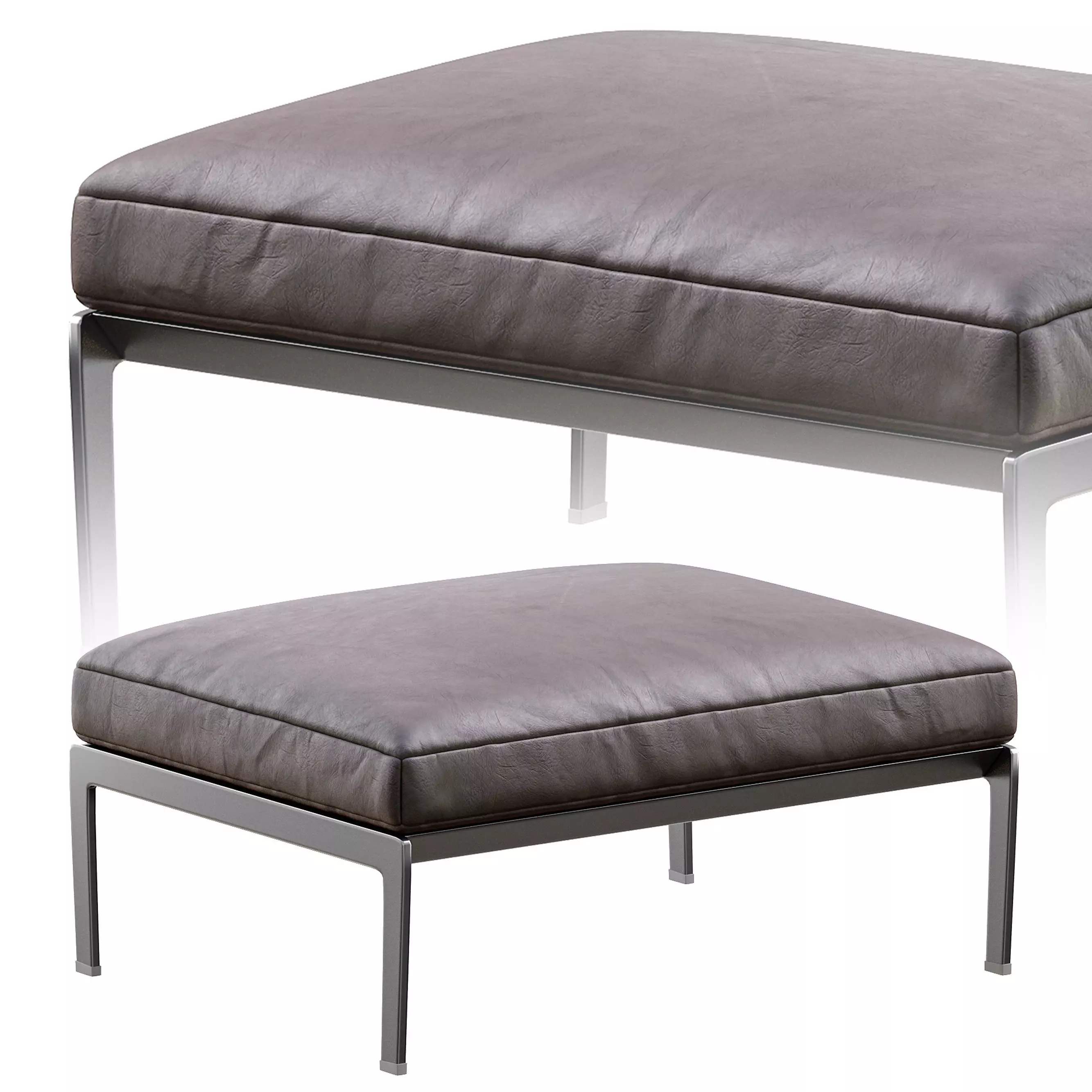 Lifesteel Pouf By Flexform 3D model_0