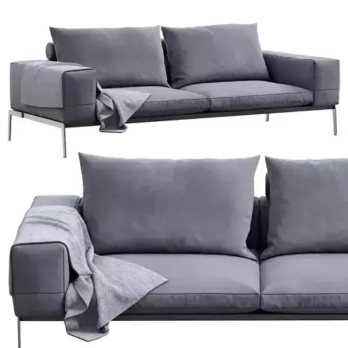 Lifesteel Sofa By Flexform 3D model