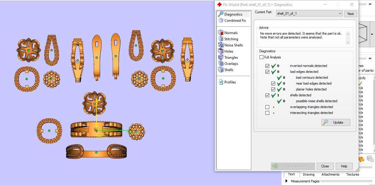 Ring and Earrings 160 3D print model_4