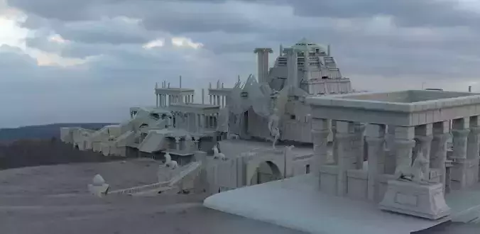 Ancient Egyptian City 3D model