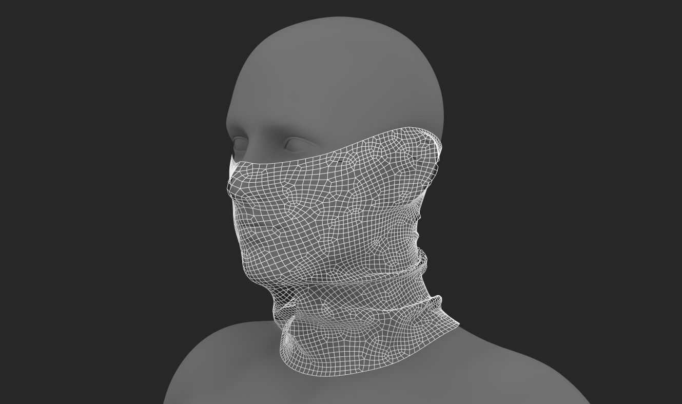 BASIC SCARVES PACK genesis8 highpoly 3D model_20
