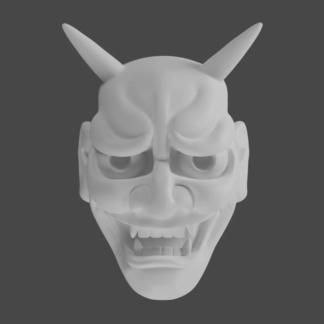 Kabuki  3D print model_0