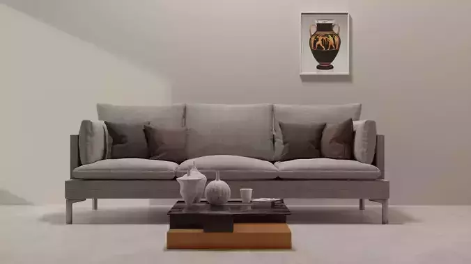 Package Interior Living Room in Blender  Cycles