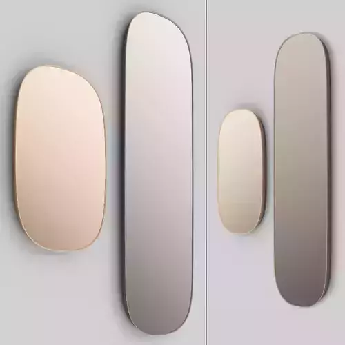 028 MUUTO Framed mirror 3D model