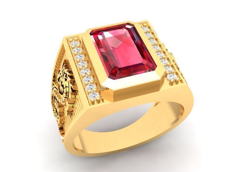 Elegant Emerald Diamond Pendant Jewelry for Women 403 3D print model_2