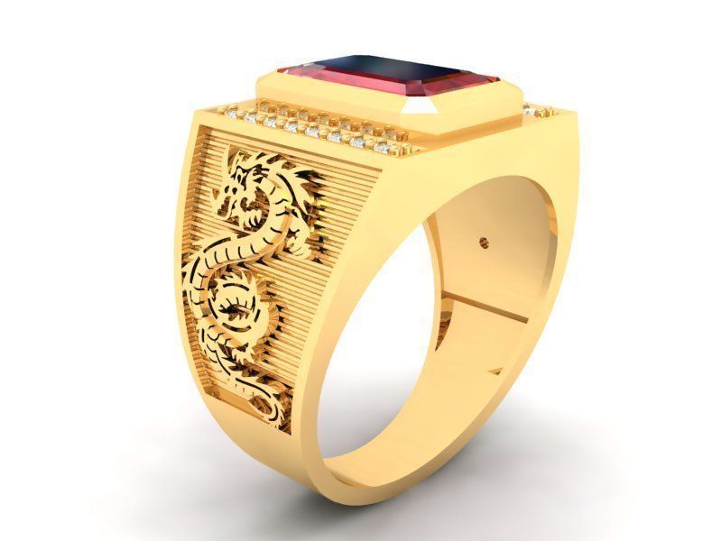 Elegant Emerald Diamond Pendant Jewelry for Women 403 3D print model_8