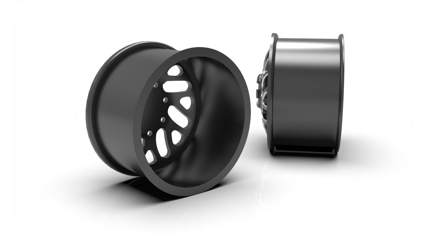 TRITON DUALLY FRONT wheel rim model 3D print model_6