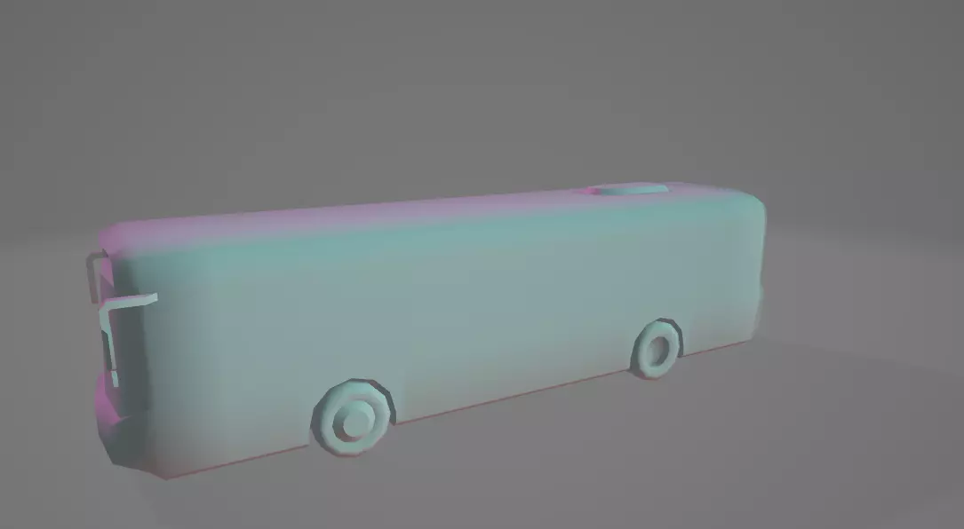 Bus Model Free 3D model