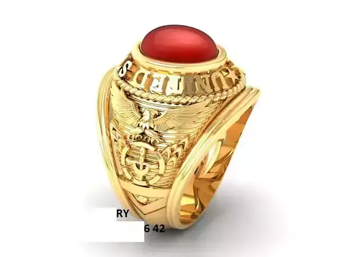 UNITED STATE NAVY RING for men us ring 412