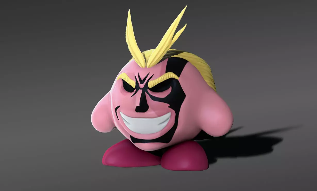 Boku no hero KIRBY 3D print model