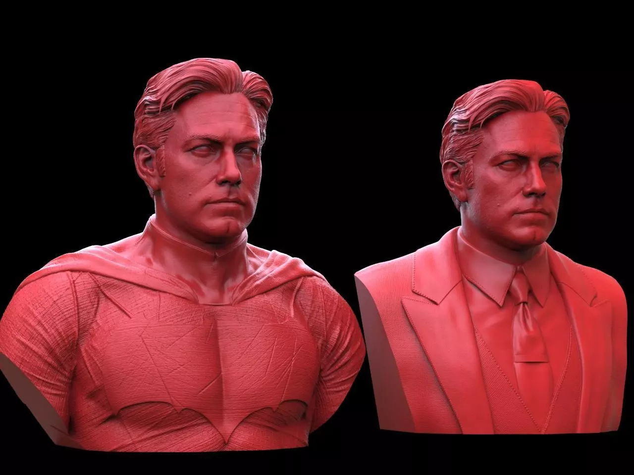 Batman - Ben Affleck Bust 3D print model_0