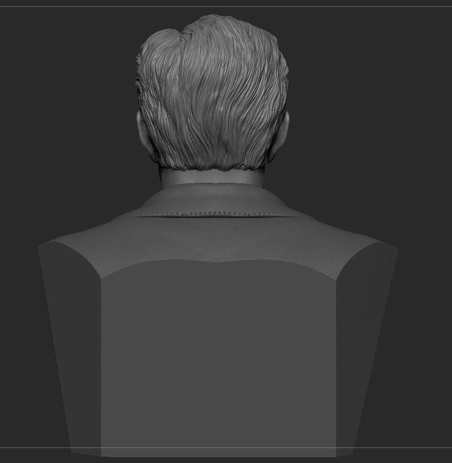 Batman - Ben Affleck Bust 3D print model_18