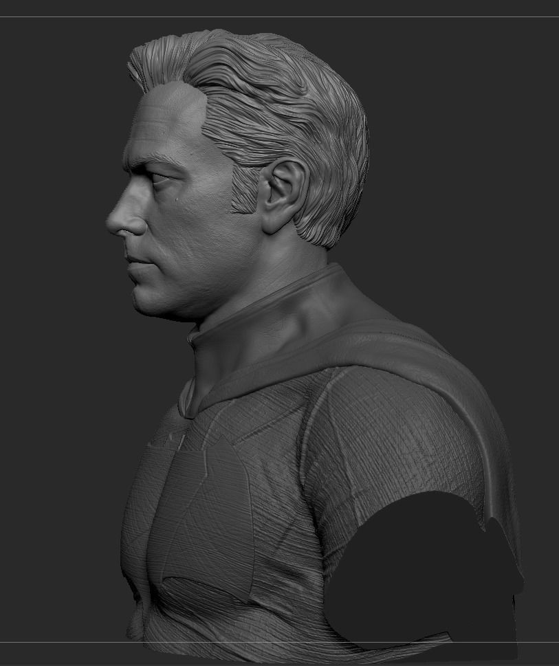 Batman - Ben Affleck Bust 3D print model_9