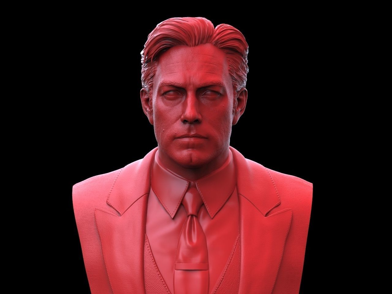Batman - Ben Affleck Bust 3D print model_3