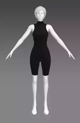 Woman Clothing A-Pose 460