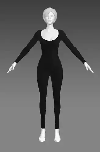 Woman Clothing A-Pose 464