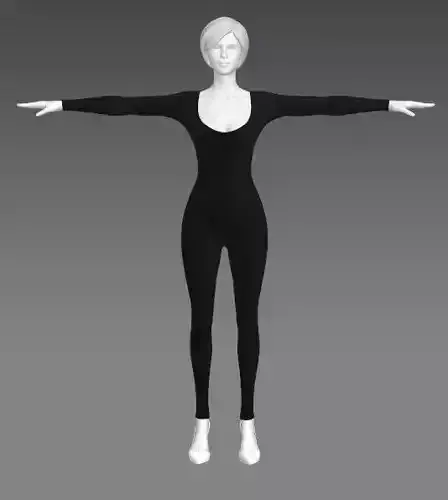 Woman Clothing T-Pose 465