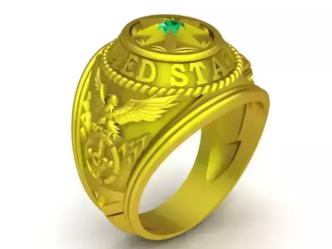 UNITED STATE NAVY RING for men us ring 443