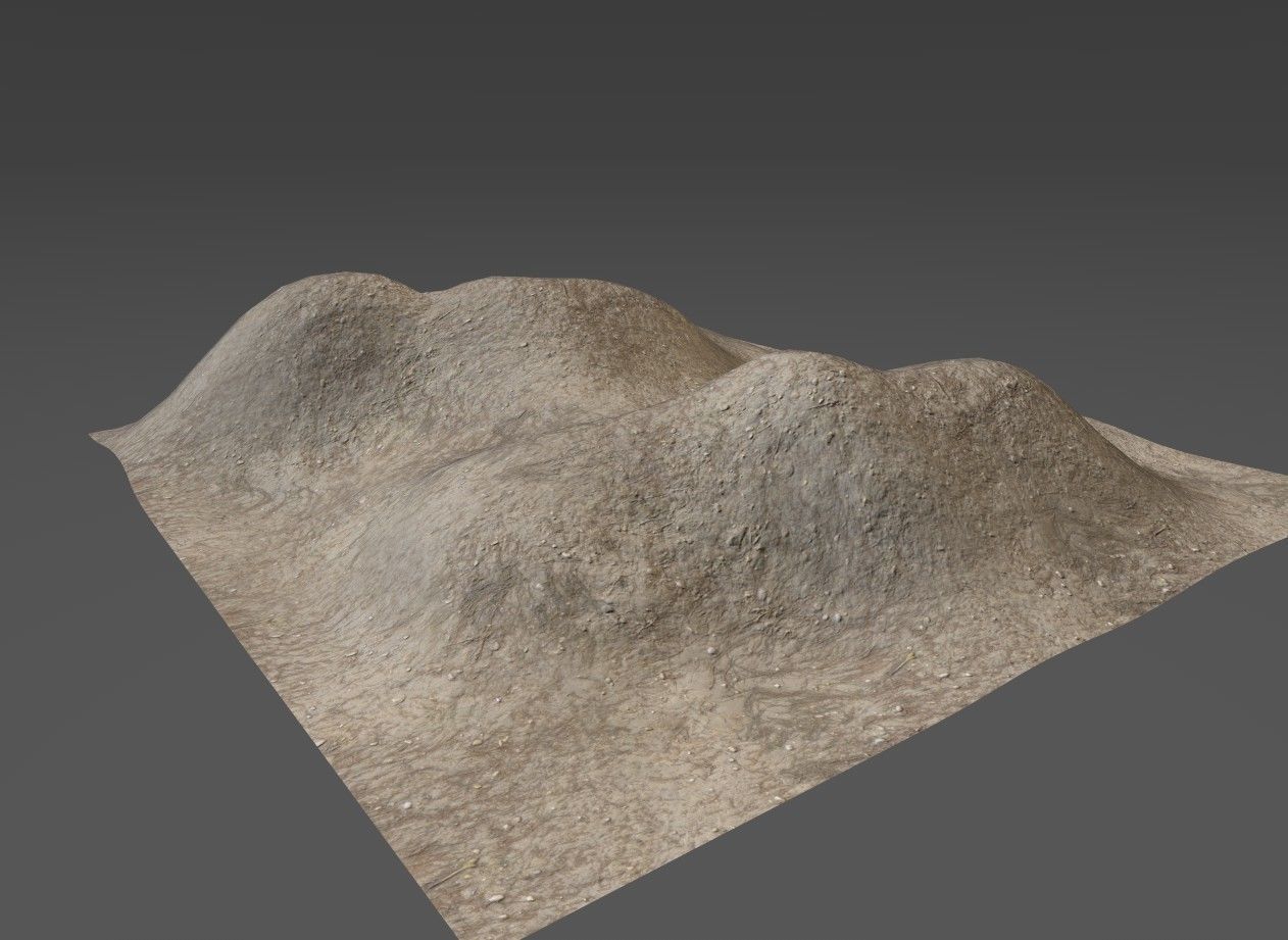 Terrain 08 3D model_2