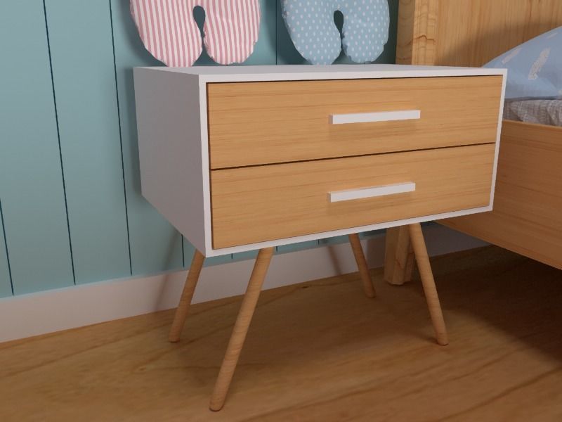 Kids Bedroom 3D model_7