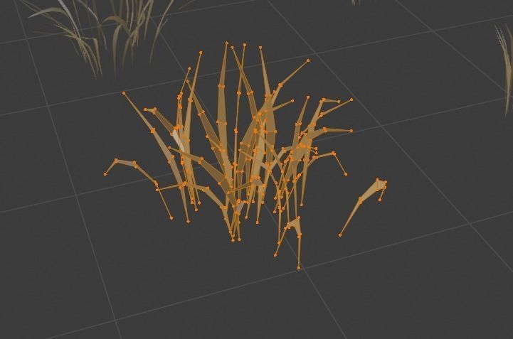 Grass Pack Low-poly 3D model_6