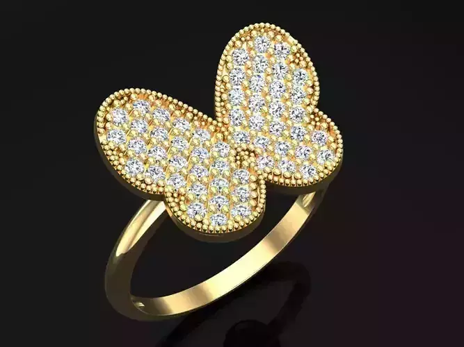 Butterfly Ring - Womens Rings - N1037