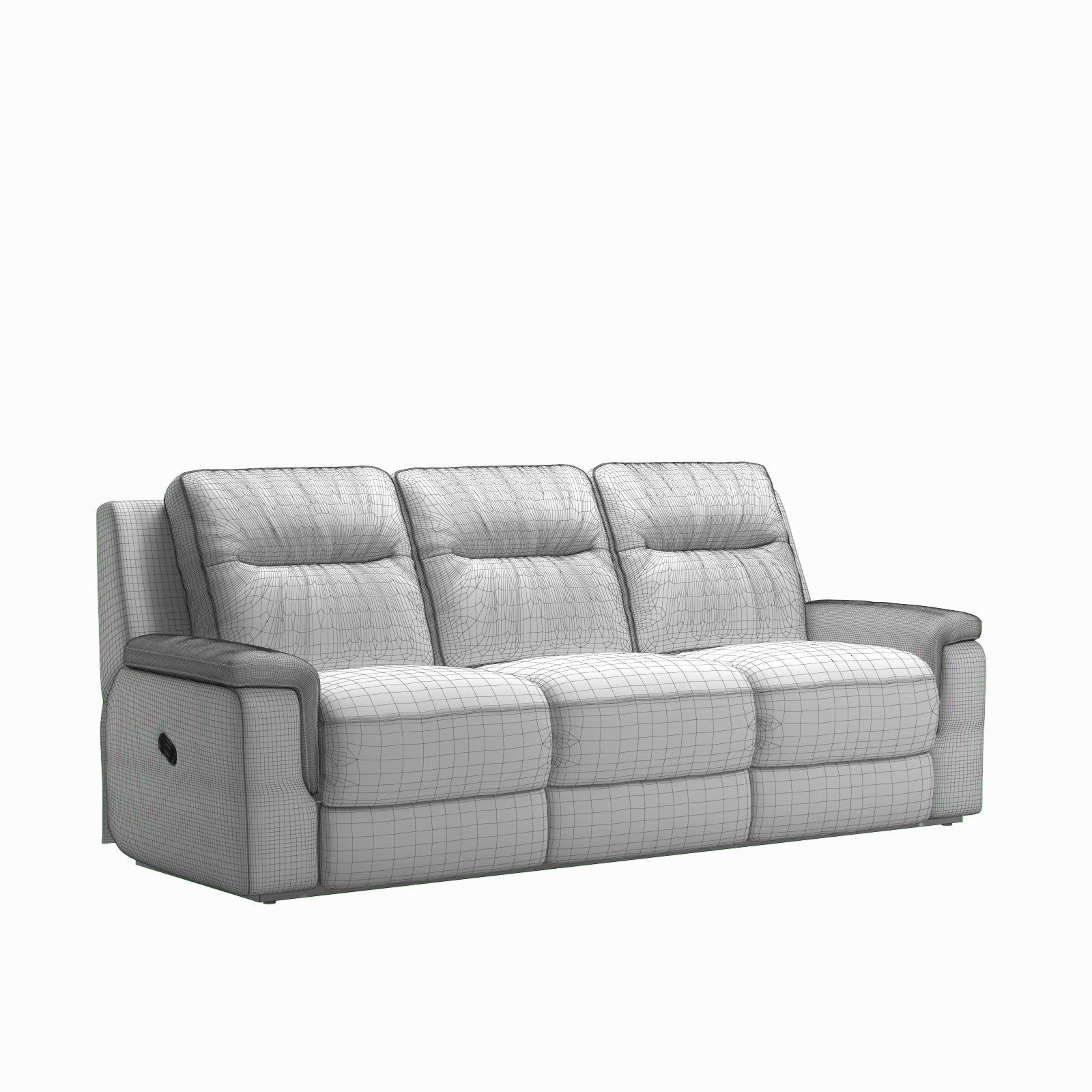 Sutol Recliner Sofa 3D model_4