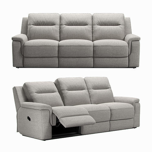 Sutol Recliner Sofa 3D model