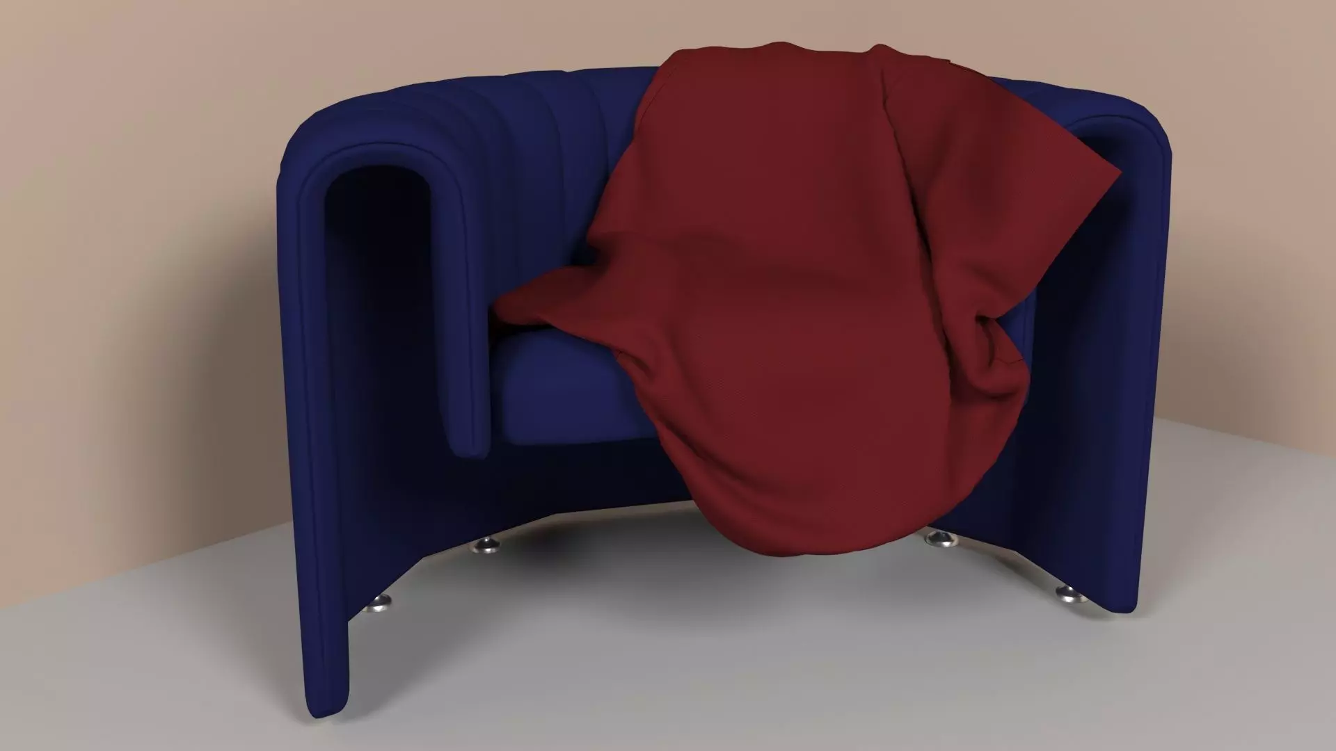 3d model armchair by Sancal 3D model_0