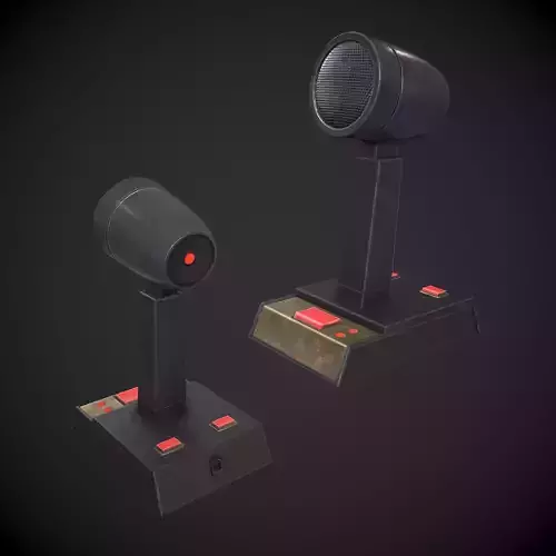 Vintage Radio Microphone