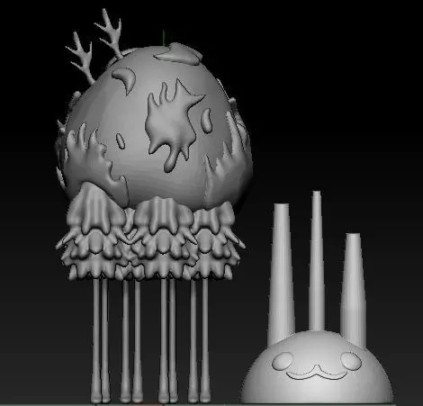 monster tree Free 3D model
