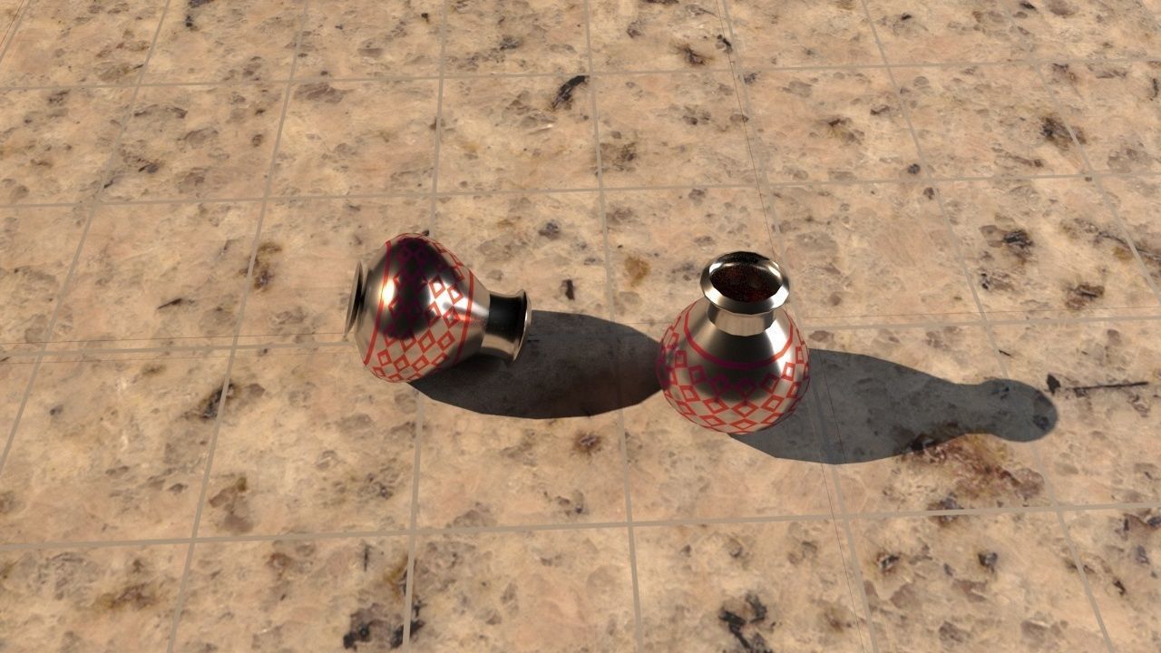 Steel pot 3D model_6