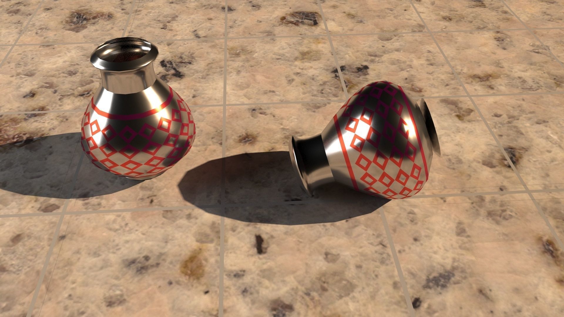 Steel pot 3D model_7