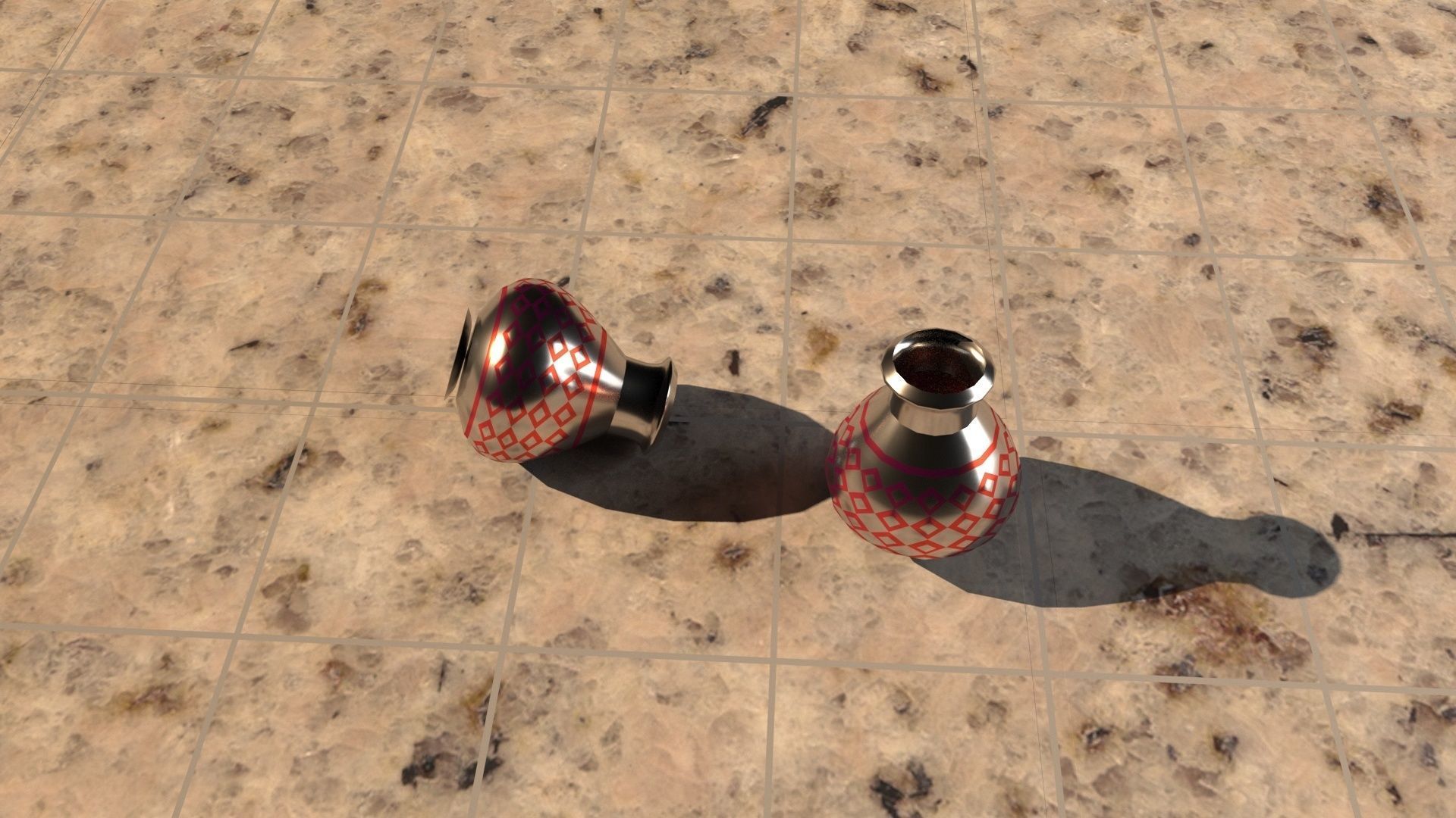 Steel pot 3D model_1