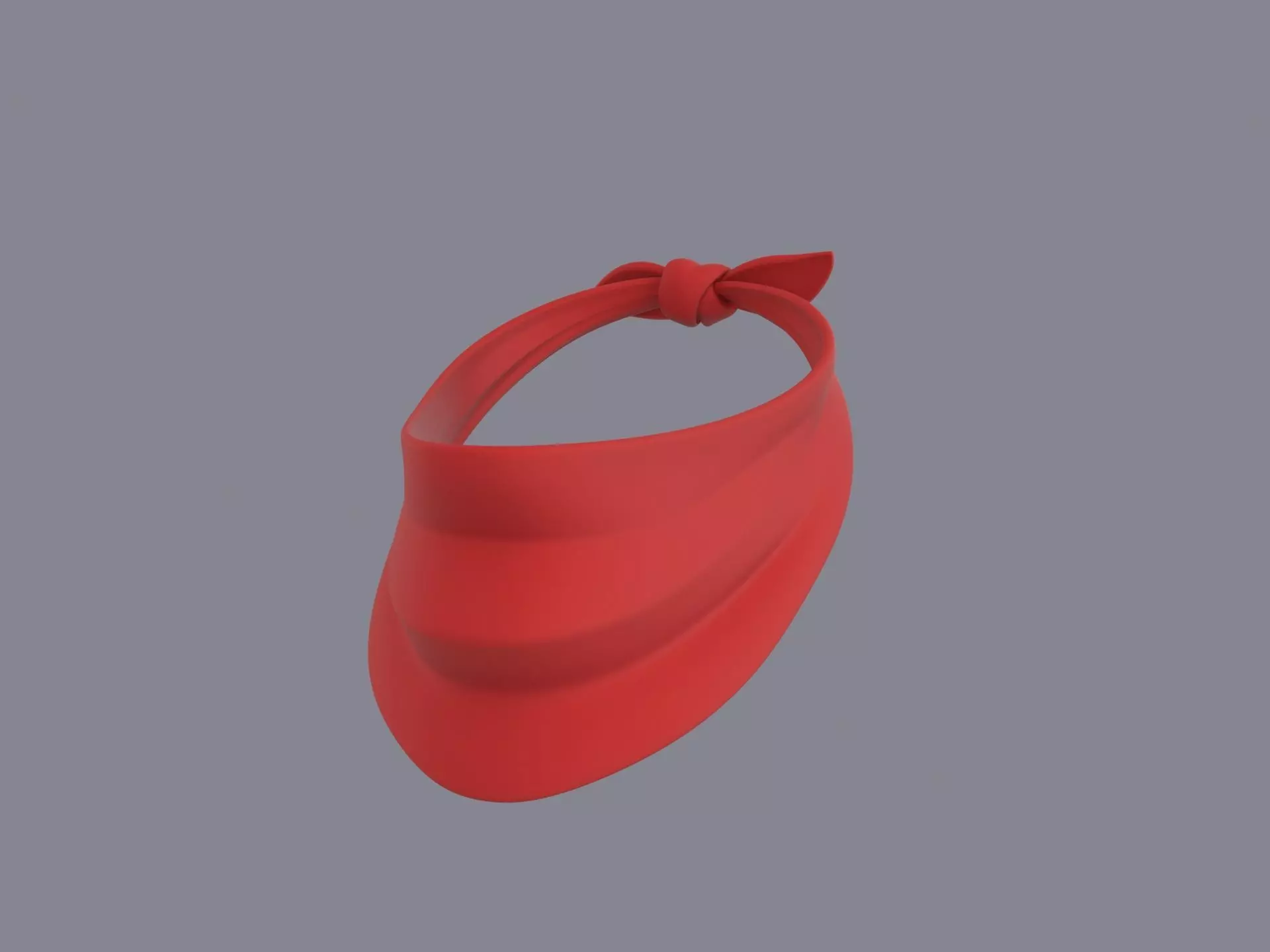 Red Bandana 3D model
