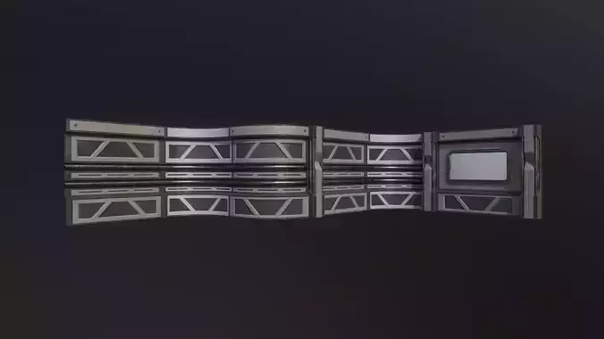 Modular Sci Fi Walls