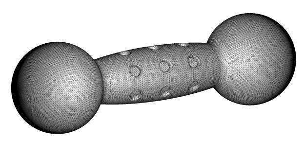 Classic Dumbbell Toy 3D print model_2